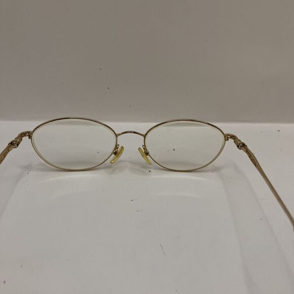 Elizabeth Arden Eyeglasses EA668 2 Gold Designer Frames Only 53-18-135 - Picture 6 of 6